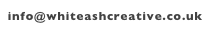 info@whiteashcreative.co.uk